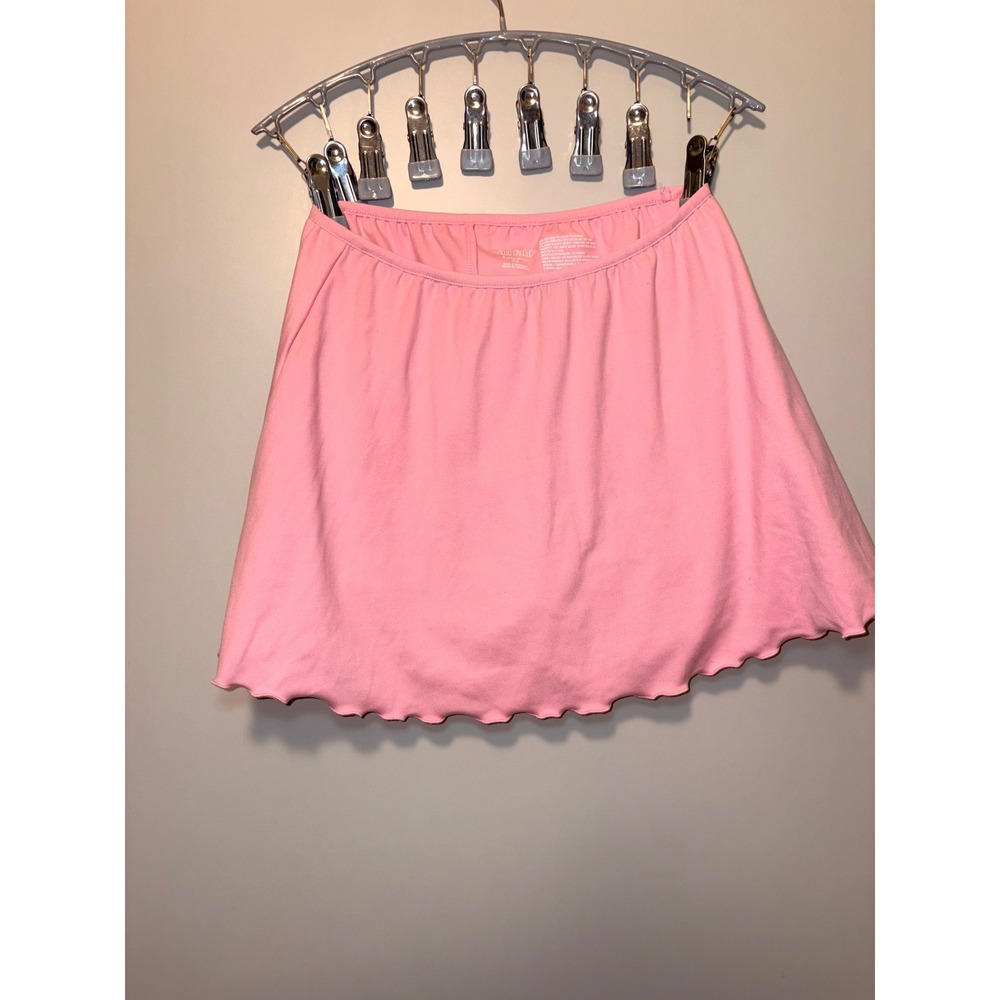 Wild Fable ButterBliss Pink Mini Skirt Lettuce Edge XS